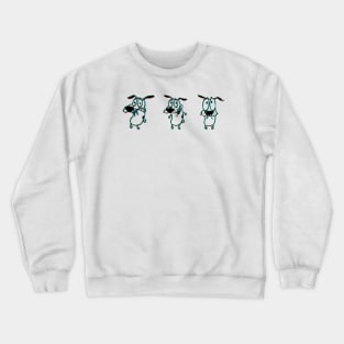 Courage the Cowardly Dog Crewneck Sweatshirt